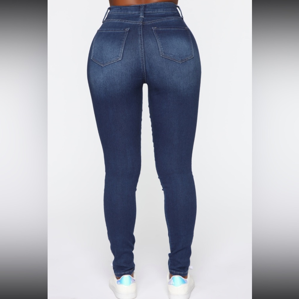 High Rise Skinny Jeans - Picture 2 of 3